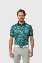 Classico Green Camo Golf Polo